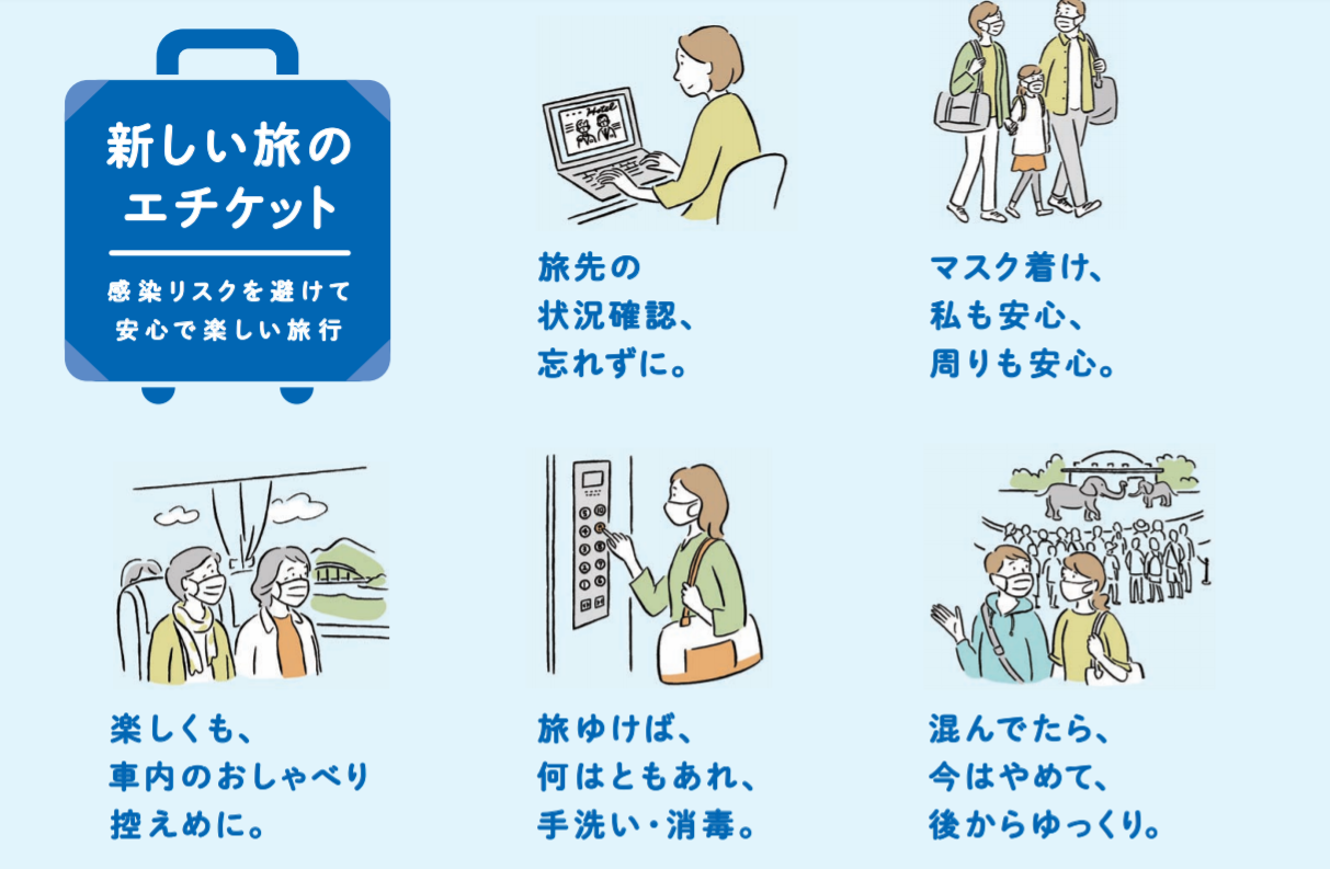 新しい旅のエチケット:一般社団法人 日本旅行業協会